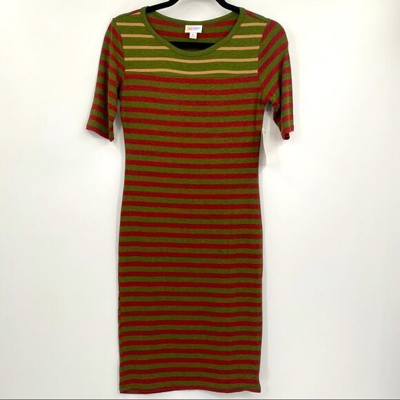 NWT LuLaRoe Women’s Julia Bodycon Dress Size XS - Picture 2 of 7